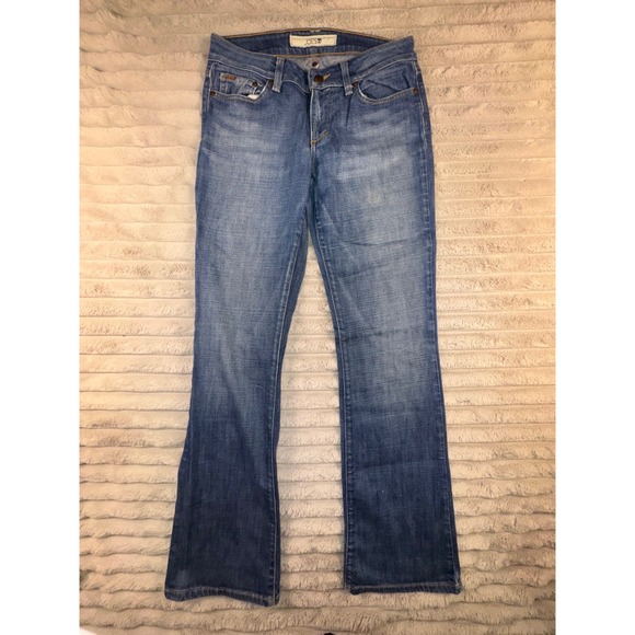 Joe's Jeans Women's 30 Bootcut Flare Leg Blue Medium Wash Mid Rise Stretch 29x33 - Picture 2 of 11